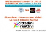 Strategie civili e anticorruzione. Cittadini Reattivi al Master APC dell'Università di Pisa