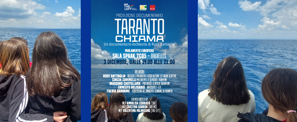 Taranto chiama arriva al Parlamento europeo