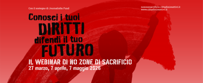 Iscriviti al webinar di No Zone di Sacrificio