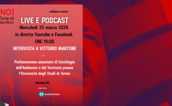 No Zone di Sacrificio Live e Podcast: intervista a Vittorio Martone