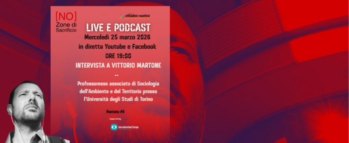 No Zone di Sacrificio Live e Podcast: intervista a Vittorio Martone