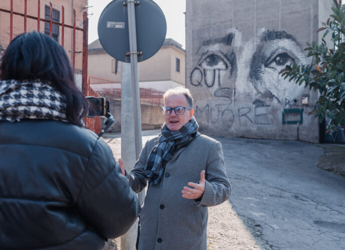 Lorenzo Forte, intervista nell'ambito di No Zone di Sacrificio (dicembre 2025) - Foto di Gianni Oliva per Cittadini Reattivi